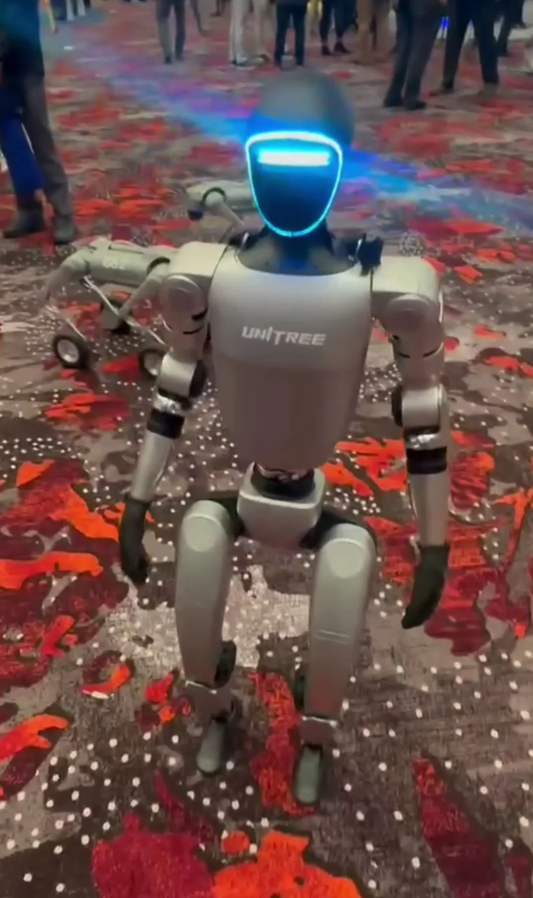 Real Unitree G1 humanoid