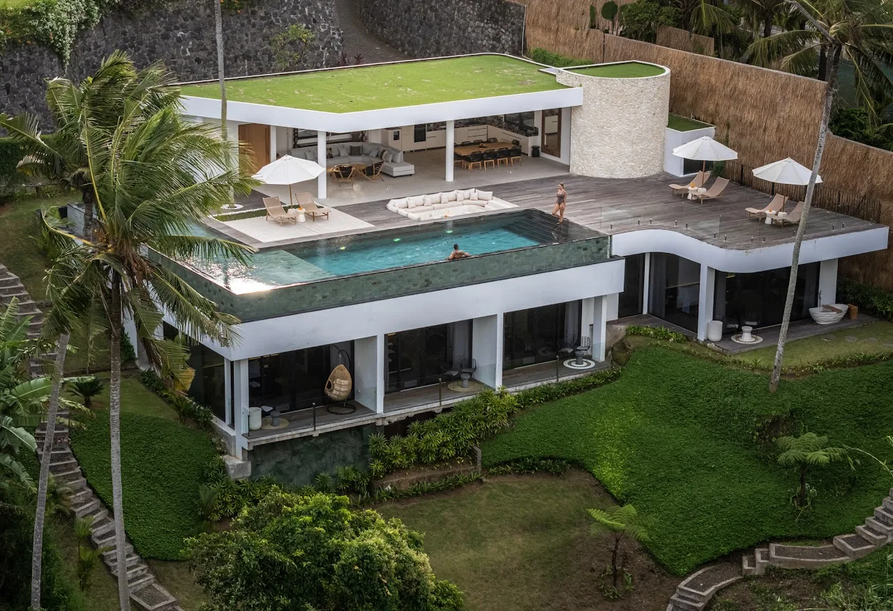 Villa Supreme aerial view